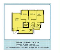 Blk 90B Telok Blangah Parcview (Bukit Merah), HDB 4 Rooms #593992571
